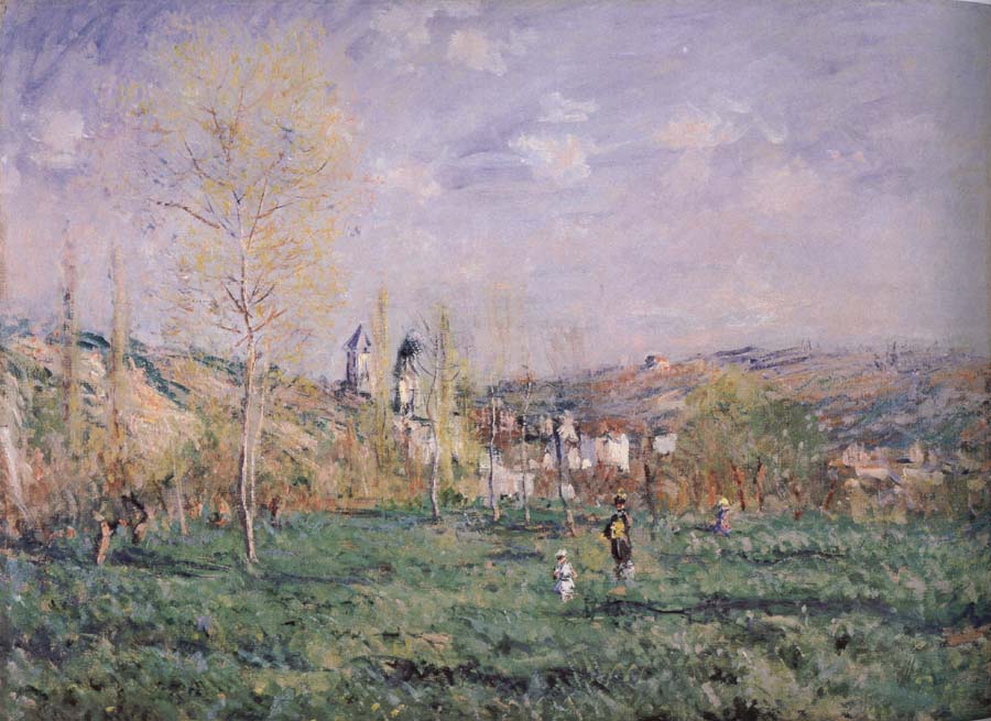 Claude Monet Springtime in Vetheuil